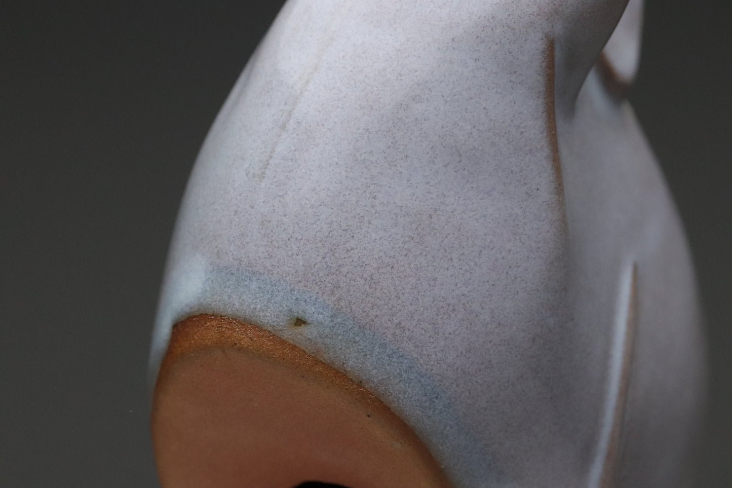 Japanese Ceramic Mouse Figurine | Year of the Rat | Lucky Charm | Fuku Nezumi | Zen Home Decor | Minimalist Animal Art Statue | Pottery Gift