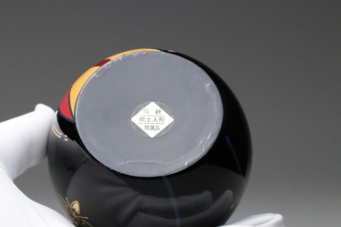 Japanese Ouchi Dolls | Traditional Folk Art Couple Figurines | Hand-Painted Wooden Decorative Ornaments with Box | Made in Japan