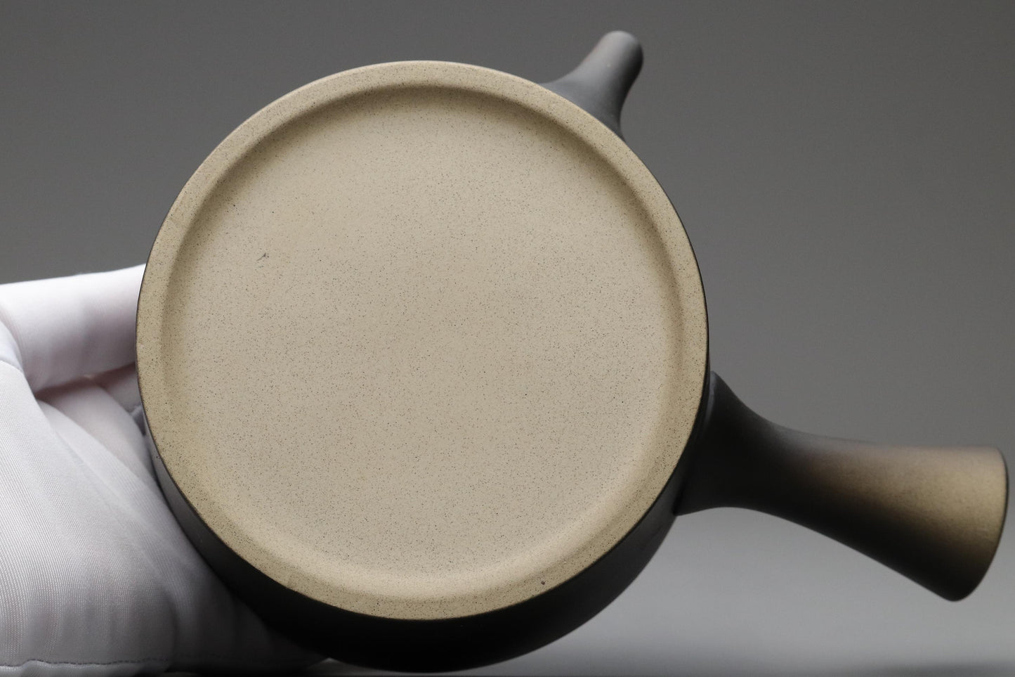 Tokoname Yaki Japanese Kyusu Teapot | Black Clay Side Handle Teapot | Minimalist Handcrafted Pottery | Traditional Tokoname Ware