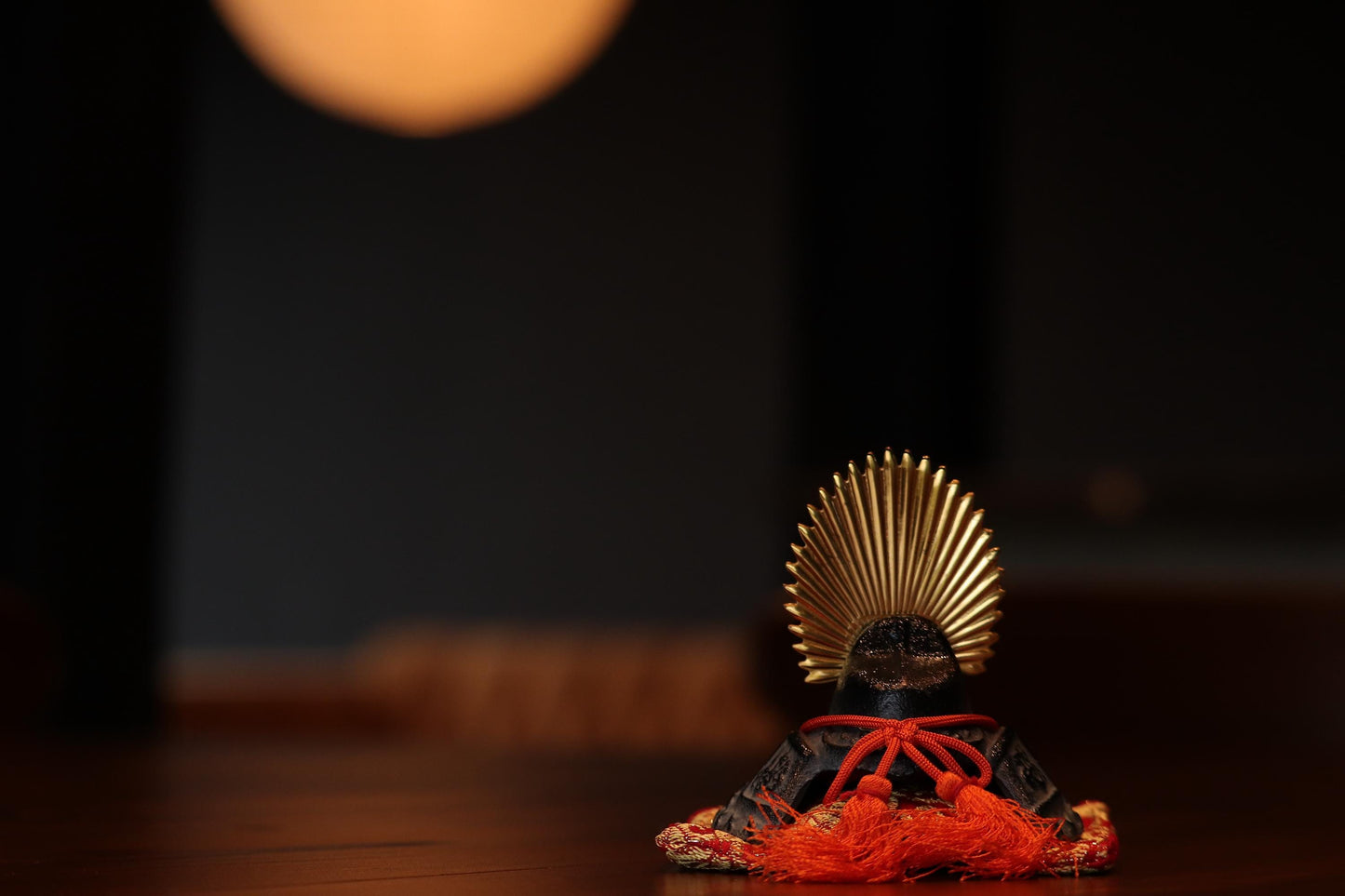 Japanese Samurai Kabuto Helmet Decor | Taiko Hideyoshi Cast Iron Display | Wabi-Sabi Gift for Him | Traditional Japanese Ornament