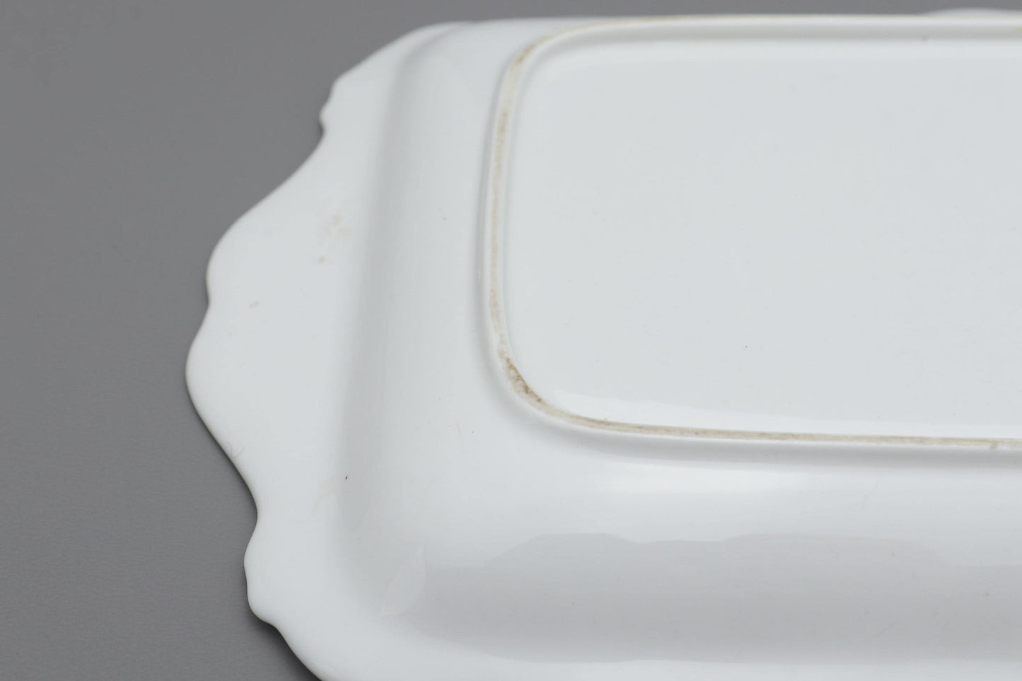 Royal Albert "Enchantment" Porcelain Serving Tray - Exquisite Vintage Blue Floral & Gold Handled Dish, English Bone China collectible