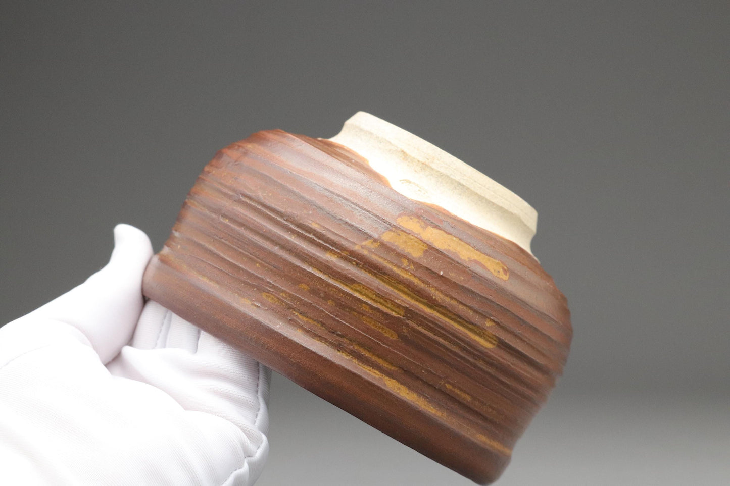 Japanese Matcha Bowl for Tea Ceremony, Handmade Chawan, Wabi-Sabi Aesthetics, Authentic Kairagi Glaze, Traditional Japanese Pottery Art Gift