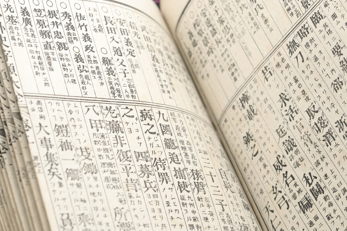 Antique Japanese Washi Book | Nihon Gaishi Woodblock Print History | Edo Meiji Illustrated Samurai Text | Vintage Paper CollectibleArtsStudy