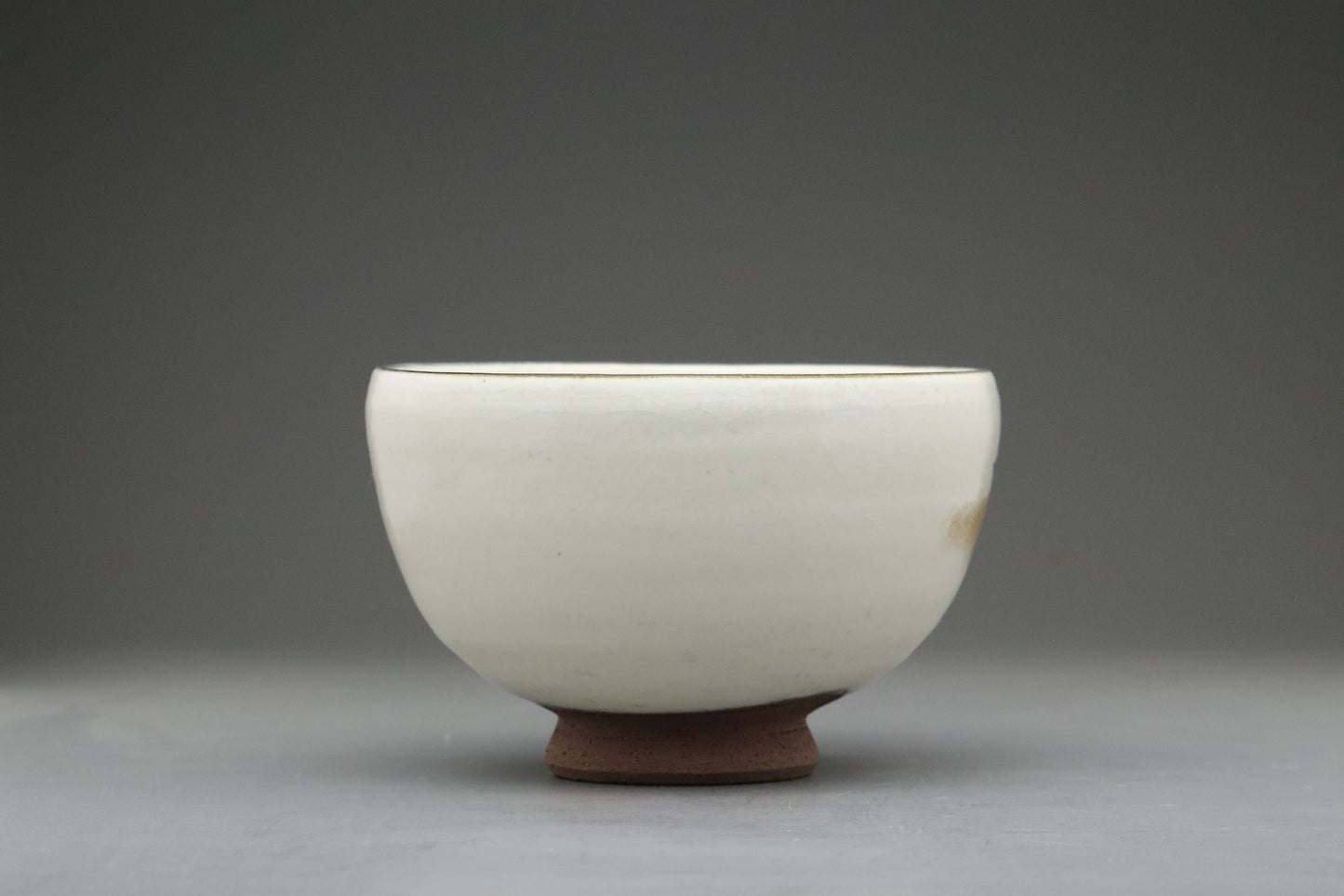 Japanese Mino Ware Matcha Bowl | Hand-Painted Ceramic Chawan w/ Yuzu Design | Authentic Tea Bowl for Daily Tea Rituals & Tea Lovers Art Gift
