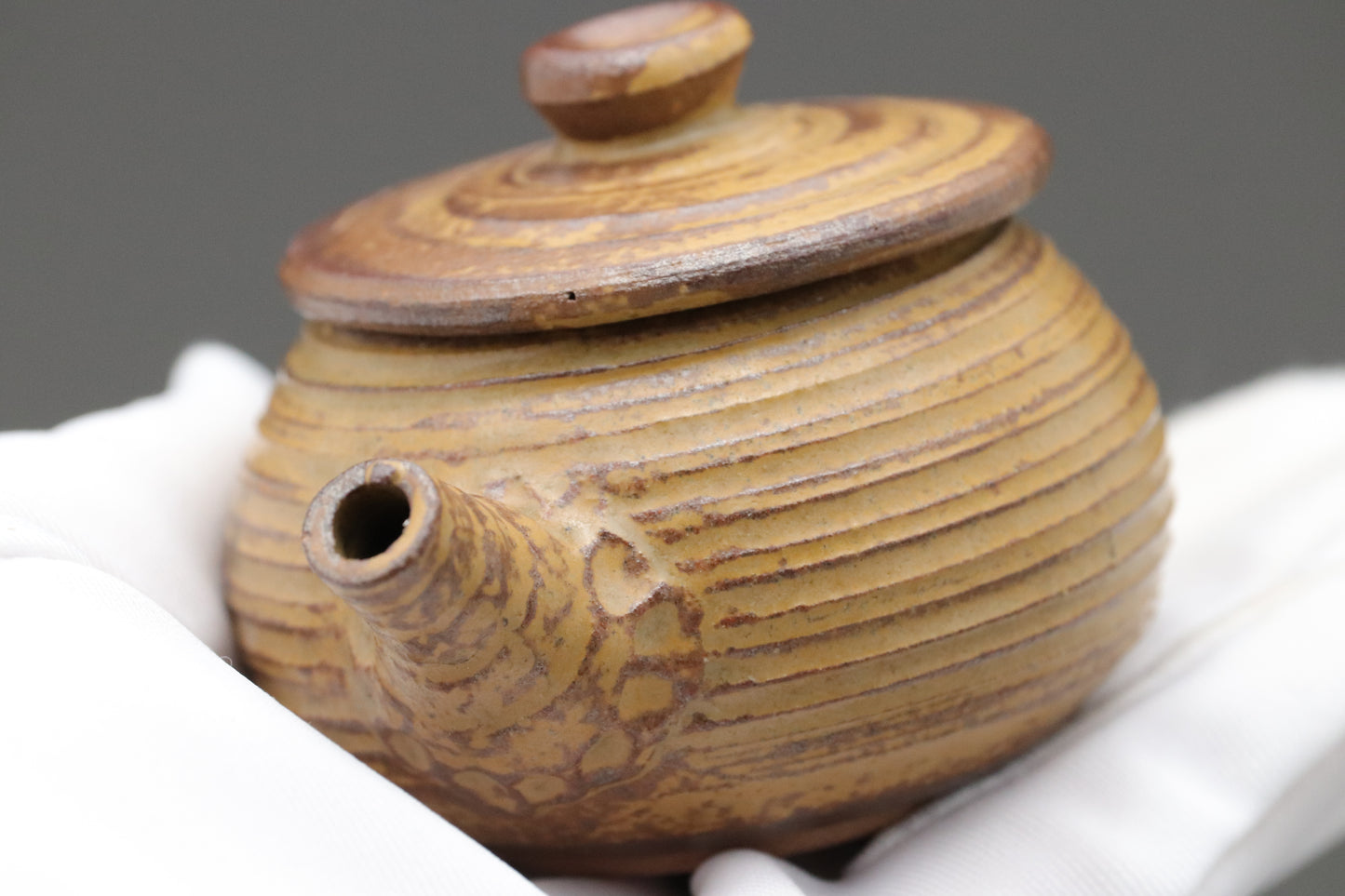 Miniature Japanese Cast Iron Tetsubin Ceramic Kyusu Teapots Set｜Authentic Antique Dollhouse Decor Accessory｜Tiny Collectible Wabi Sabi Art