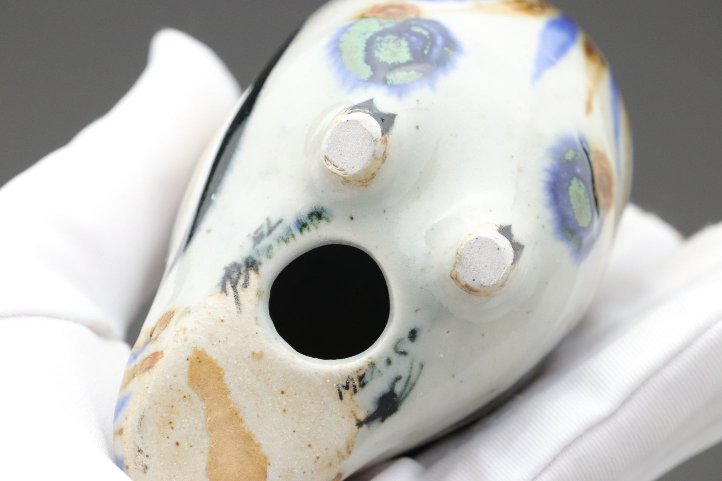 Vintage Tonala Bird | El Palomar Mexico Pottery | Set of 2 | Hand Painted Ceramic | Mexico Folk Art | Studio Pottery | Animal Statue | Gifts