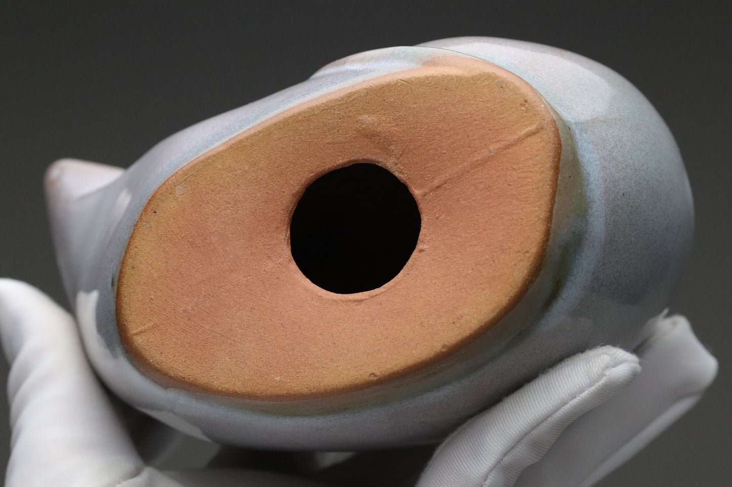 Japanese Ceramic Mouse Figurine | Year of the Rat | Lucky Charm | Fuku Nezumi | Zen Home Decor | Minimalist Animal Art Statue | Pottery Gift