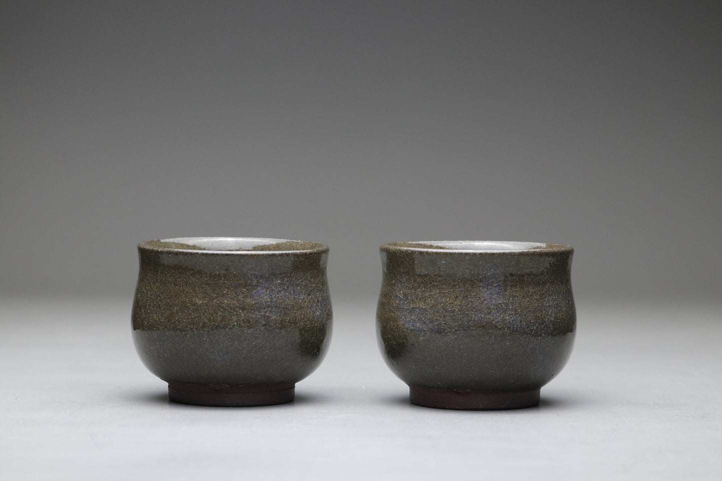 Handmade Japanese Sake Cup Set | Ochoko Pair | Guinomi | Home Decor Ornament | Aesthetic Ceramic Art | Interior Display | Wabi Sabi Pottery