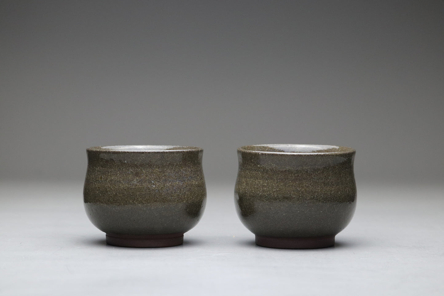 Handmade Japanese Sake Cup Set | Ochoko Pair | Guinomi | Home Decor Ornament | Aesthetic Ceramic Art | Interior Display | Wabi Sabi Pottery