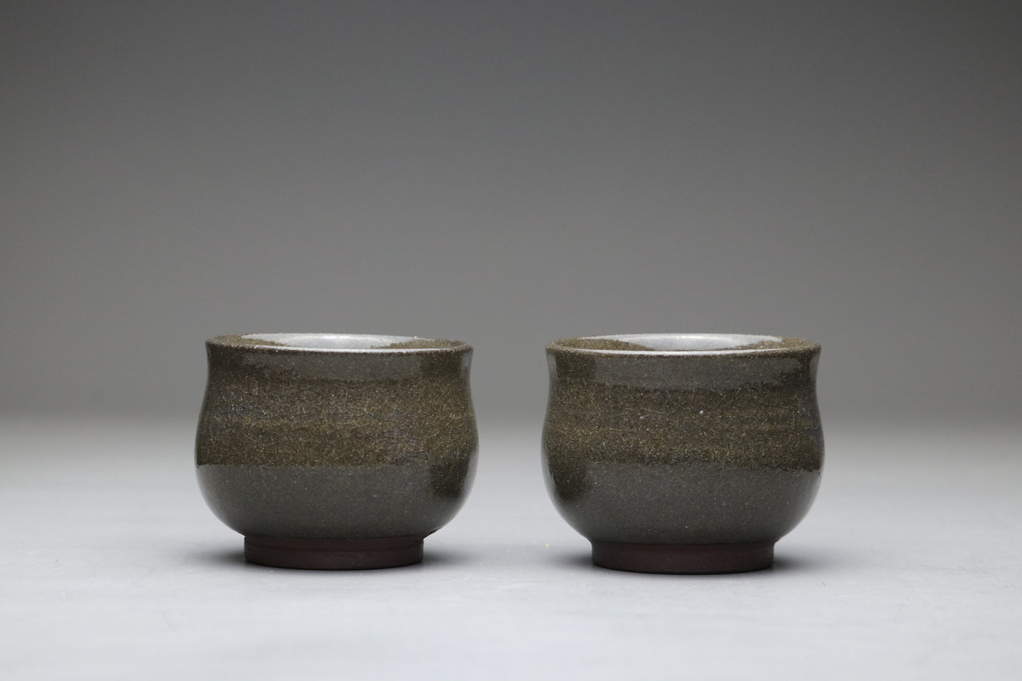 Handmade Japanese Sake Cup Set | Ochoko Pair | Guinomi | Home Decor Ornament | Aesthetic Ceramic Art | Interior Display | Wabi Sabi Pottery