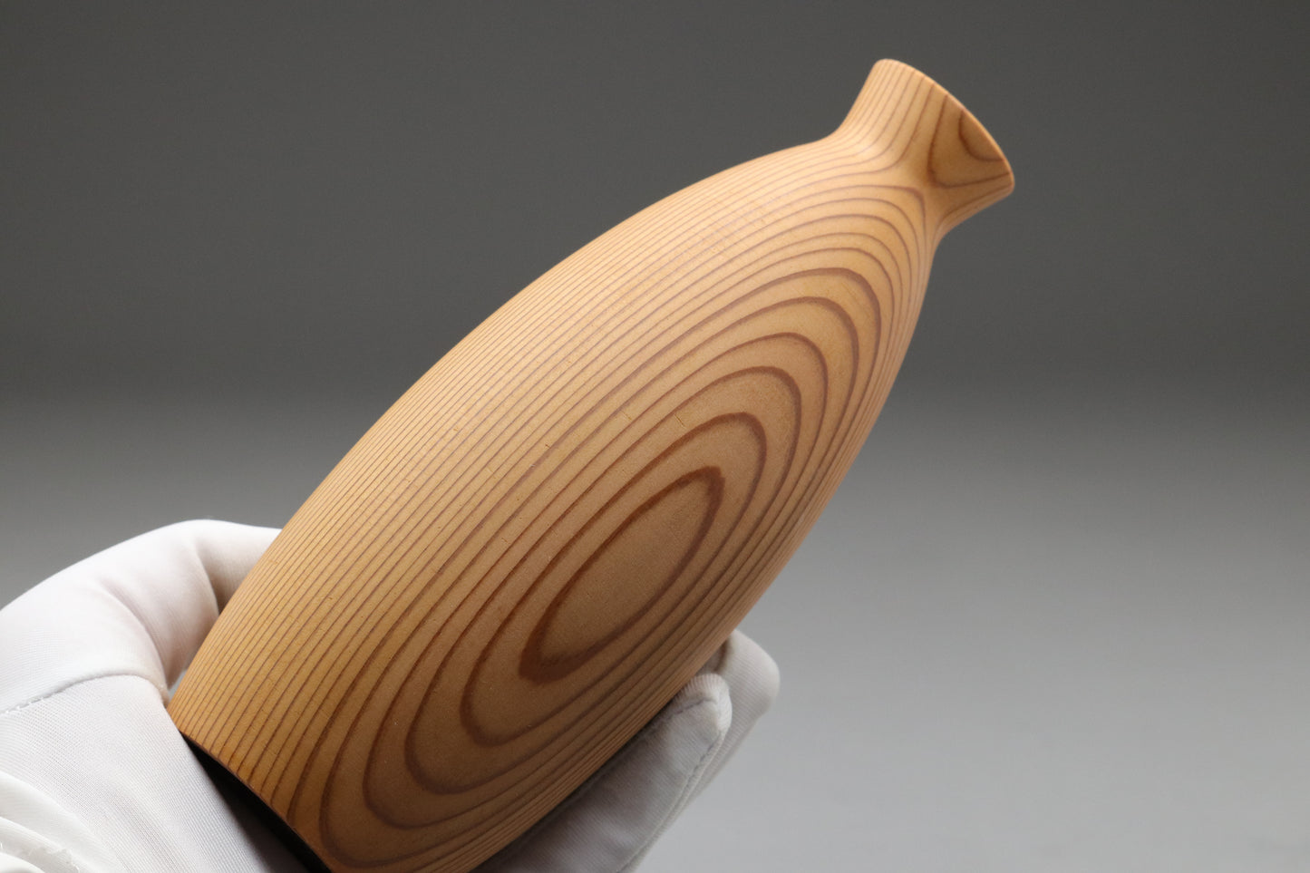 Yakusugi Cedar Sake Set | Japanese Tokkuri Bottle | 2 Ochoko Cups | Rare Ancient Wood | Yakushima Japan | Handmade Woodwork | Wabi Sabi