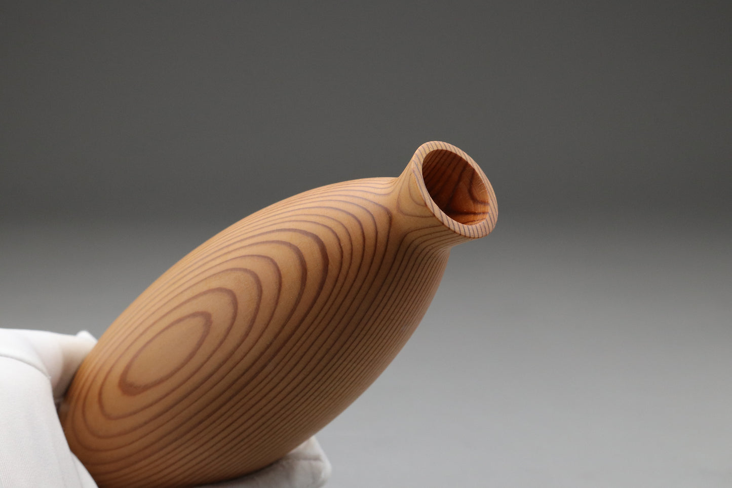 Yakusugi Cedar Sake Set | Japanese Tokkuri Bottle | 2 Ochoko Cups | Rare Ancient Wood | Yakushima Japan | Handmade Woodwork | Wabi Sabi