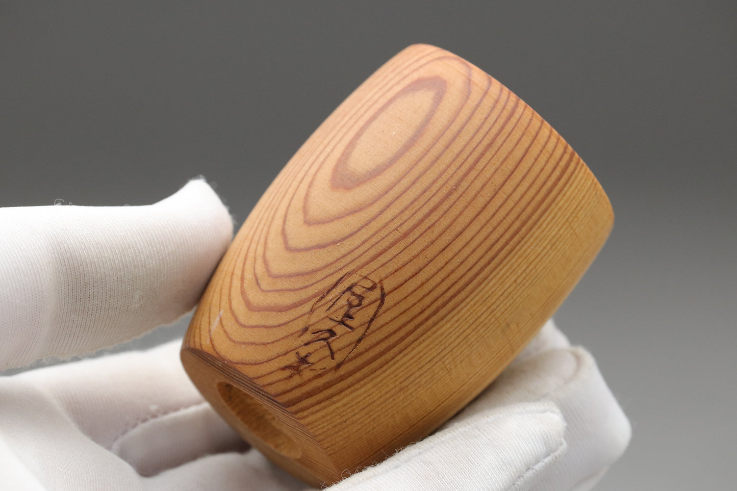 Yakusugi Cedar Sake Set | Japanese Tokkuri Bottle | 2 Ochoko Cups | Rare Ancient Wood | Yakushima Japan | Handmade Woodwork | Wabi Sabi