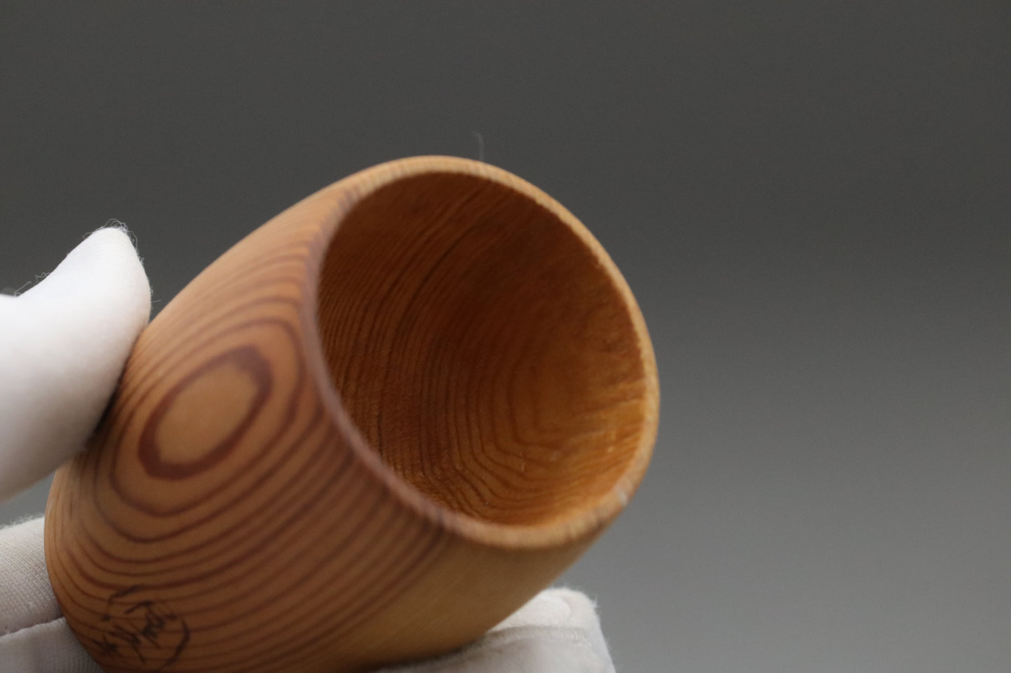Yakusugi Cedar Sake Set | Japanese Tokkuri Bottle | 2 Ochoko Cups | Rare Ancient Wood | Yakushima Japan | Handmade Woodwork | Wabi Sabi