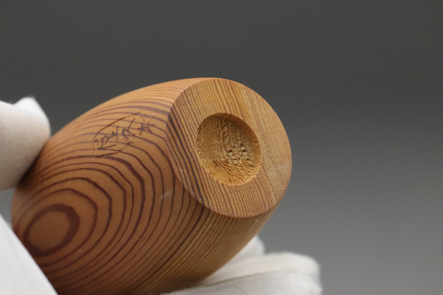 Yakusugi Cedar Sake Set | Japanese Tokkuri Bottle | 2 Ochoko Cups | Rare Ancient Wood | Yakushima Japan | Handmade Woodwork | Wabi Sabi