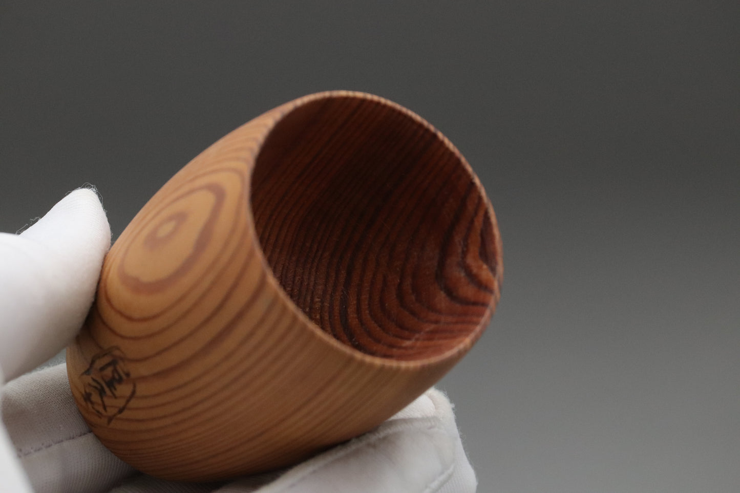 Yakusugi Cedar Sake Set | Japanese Tokkuri Bottle | 2 Ochoko Cups | Rare Ancient Wood | Yakushima Japan | Handmade Woodwork | Wabi Sabi