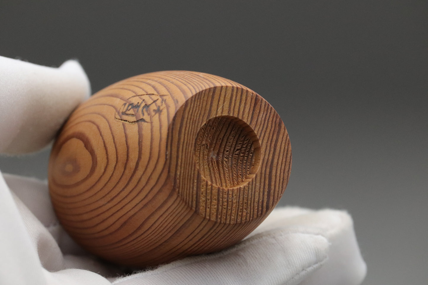 Yakusugi Cedar Sake Set | Japanese Tokkuri Bottle | 2 Ochoko Cups | Rare Ancient Wood | Yakushima Japan | Handmade Woodwork | Wabi Sabi