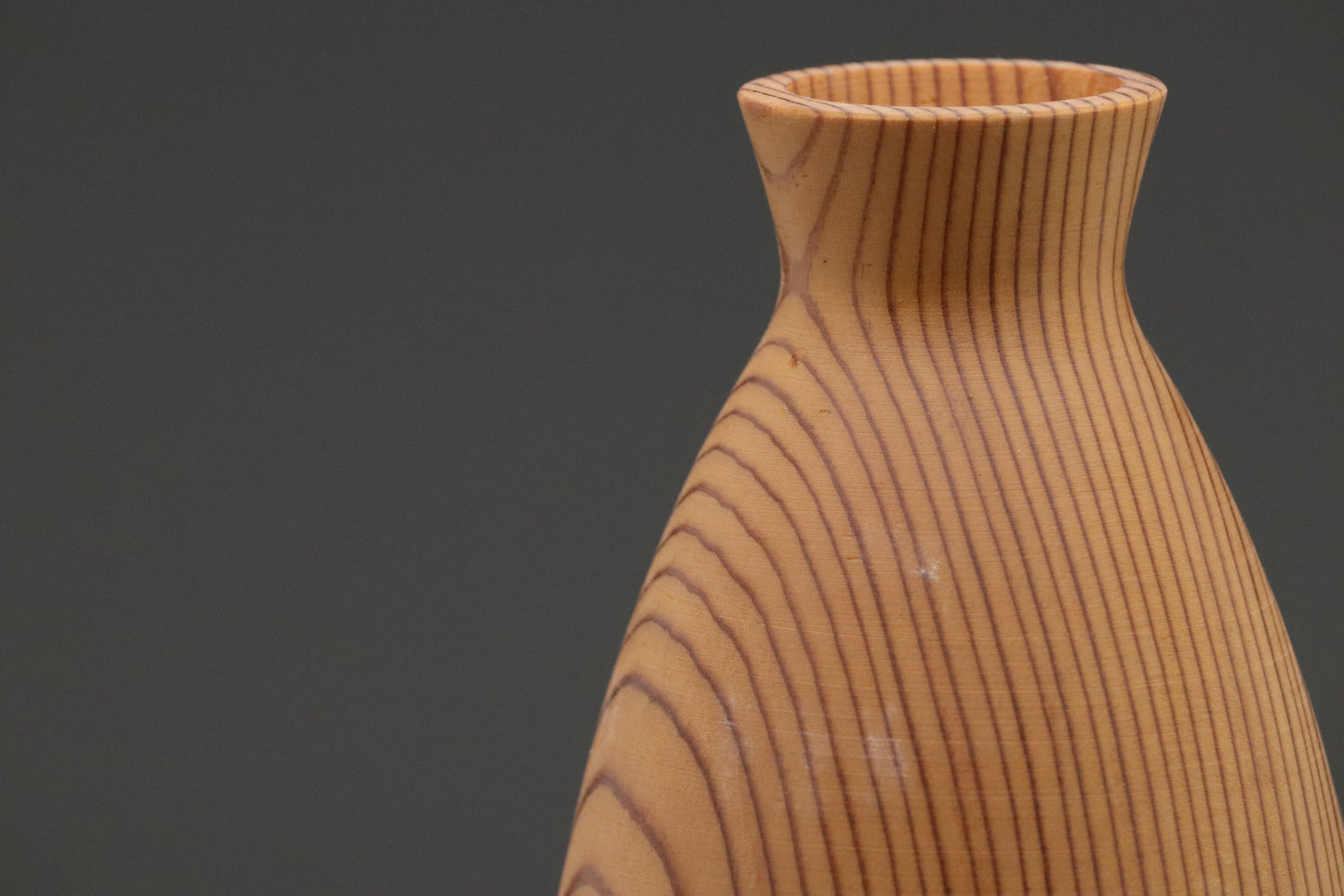 Yakusugi Cedar Sake Set | Japanese Tokkuri Bottle | 2 Ochoko Cups | Rare Ancient Wood | Yakushima Japan | Handmade Woodwork | Wabi Sabi