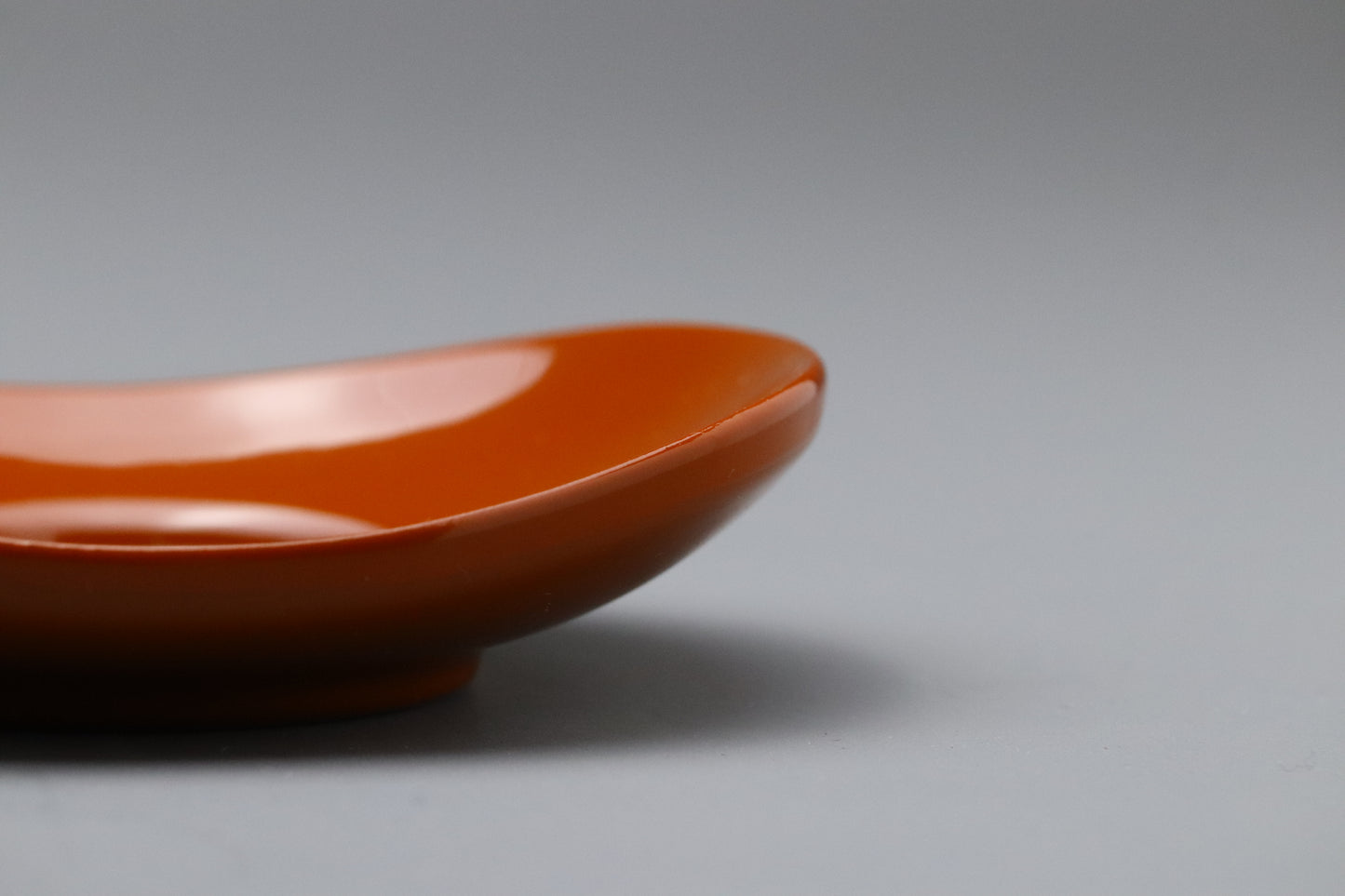 Aizu Lacquerware Teacup Saucers Set of 5 | Japanese Urushi Wood Tray in Washed Vermilion | Traditional Wabi-Sabi Chazutsu Style Coasters