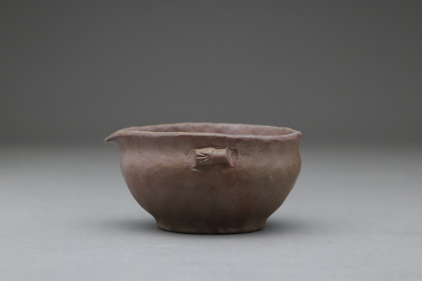 Yuzamashi | Japanese Pottery | Water Cooler | Handmade Rustic Wabi Sabi | Sencha Tea Ceremony | Signed Studio Potter | Brown Clay Teaware JP