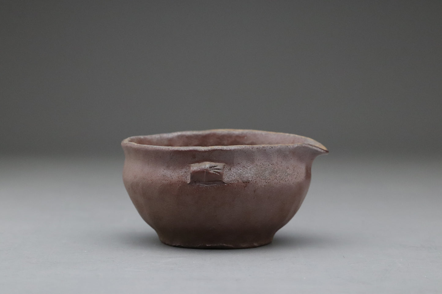 Yuzamashi | Japanese Pottery | Water Cooler | Handmade Rustic Wabi Sabi | Sencha Tea Ceremony | Signed Studio Potter | Brown Clay Teaware JP
