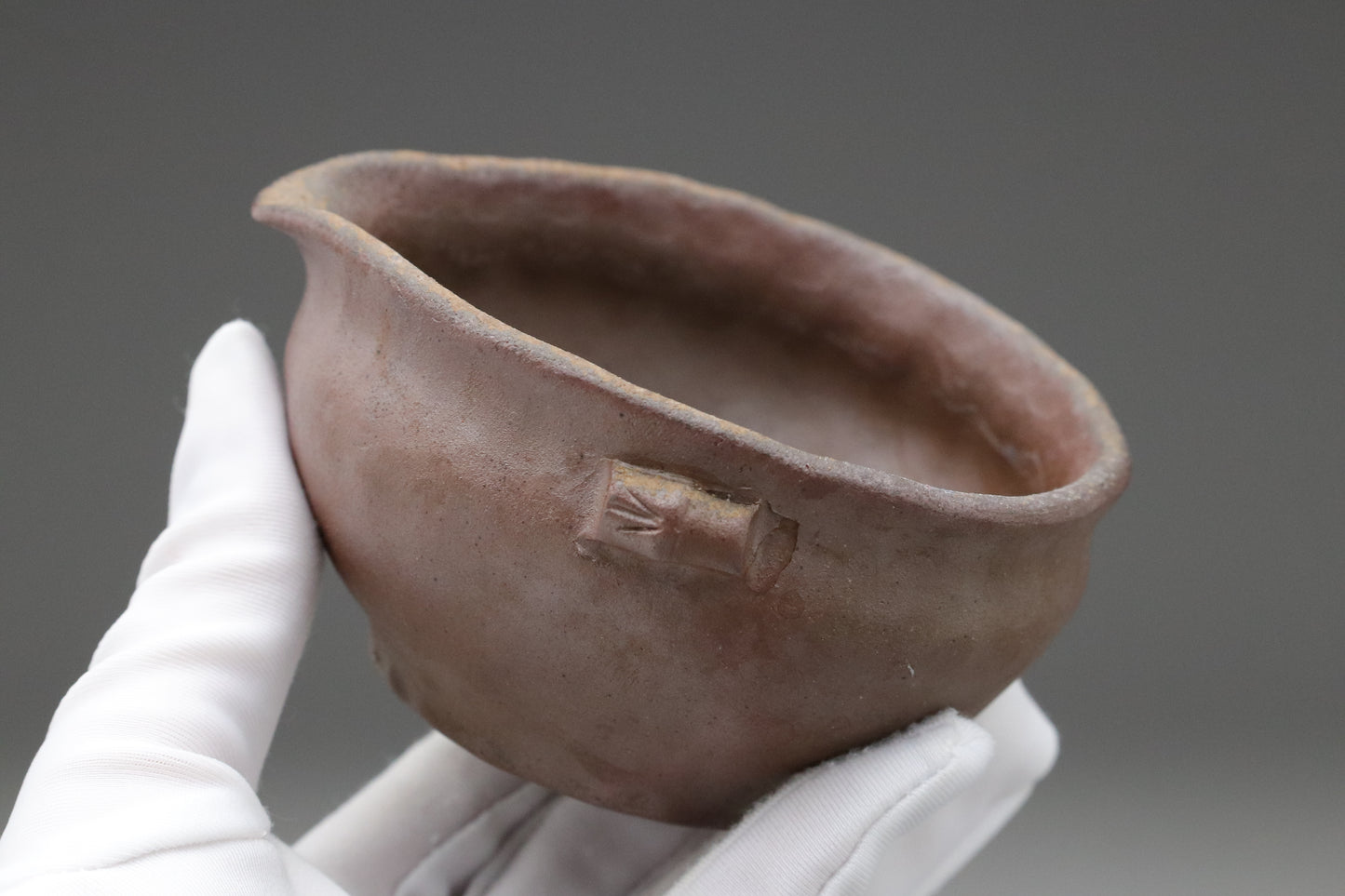 Yuzamashi | Japanese Pottery | Water Cooler | Handmade Rustic Wabi Sabi | Sencha Tea Ceremony | Signed Studio Potter | Brown Clay Teaware JP