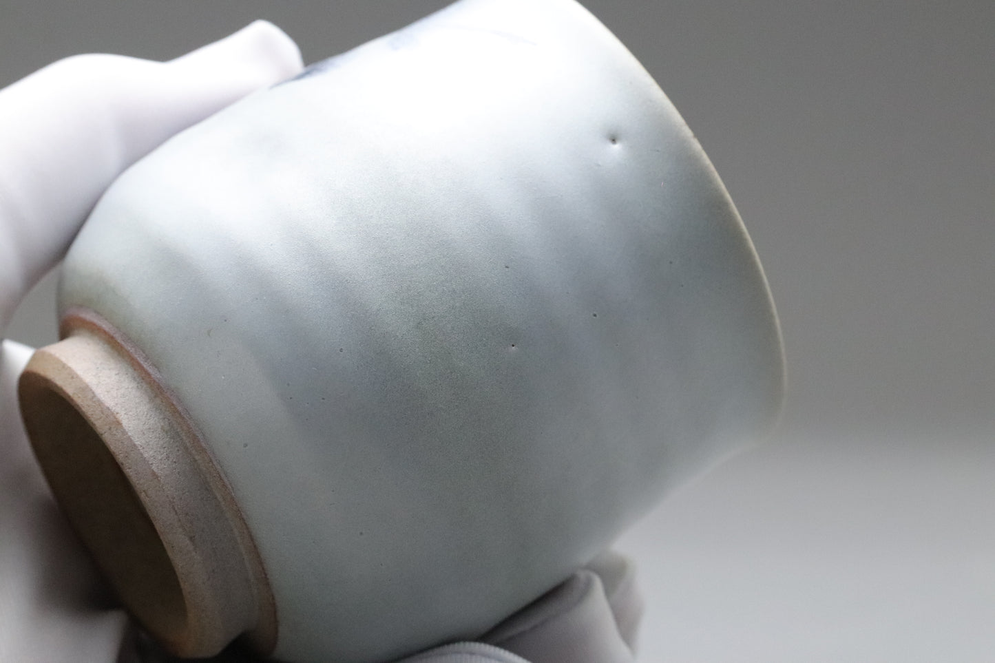 Kutani Ware Yunomi Pair – Hand-Painted Japanese Porcelain Tea Cups with Floral Design – Traditional Kutani Pottery – Made in Japan