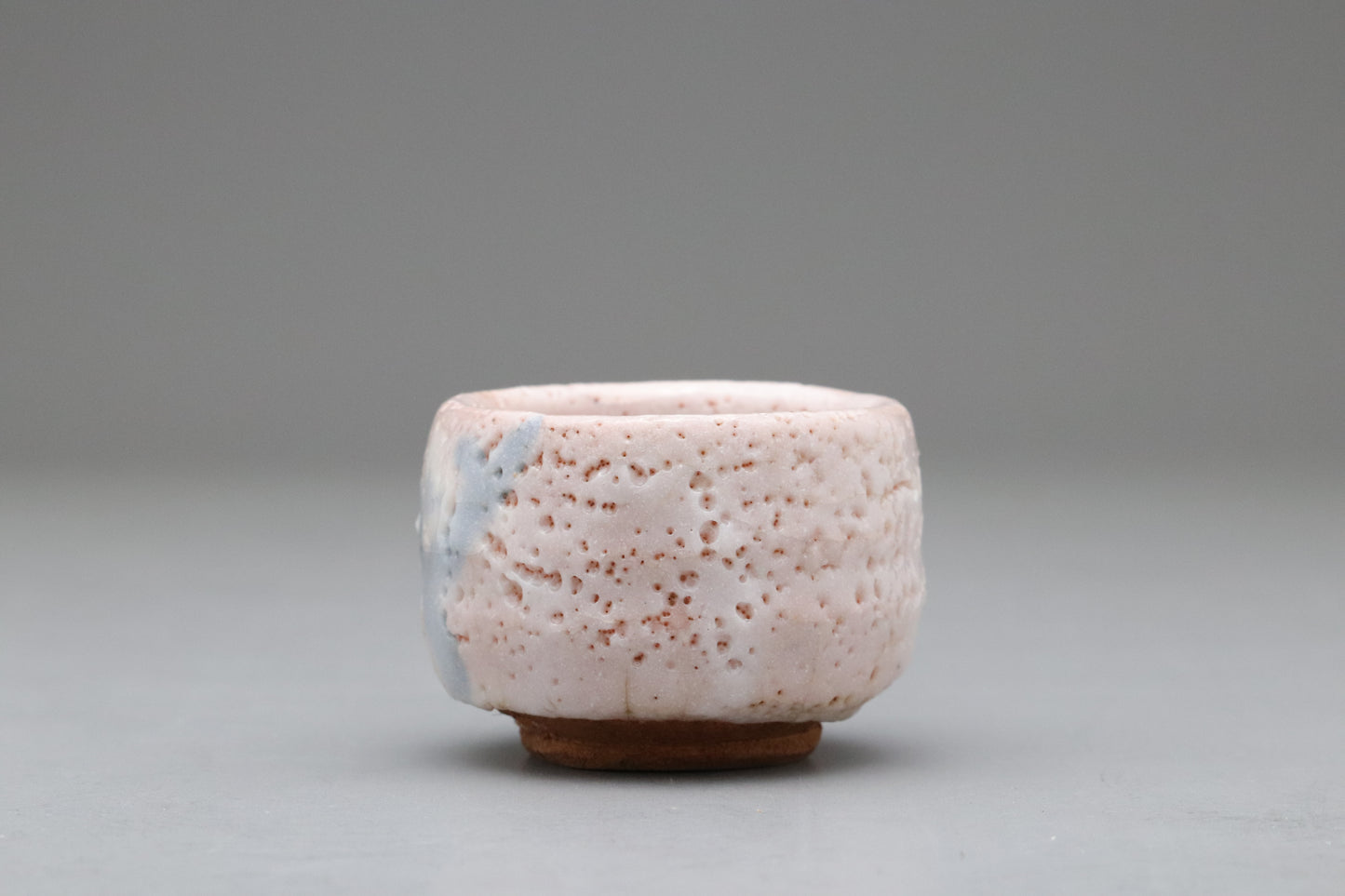 Shino Ware | Sake Cup | Guinomi | Japanese Pottery | Handmade Ceramics | Wabi Sabi Art | Tea Ceremony | Artisan Stoneware | Unique Glaze Cup