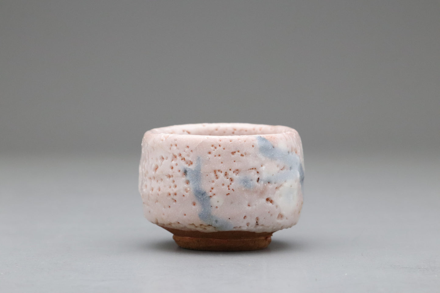 Shino Ware | Sake Cup | Guinomi | Japanese Pottery | Handmade Ceramics | Wabi Sabi Art | Tea Ceremony | Artisan Stoneware | Unique Glaze Cup