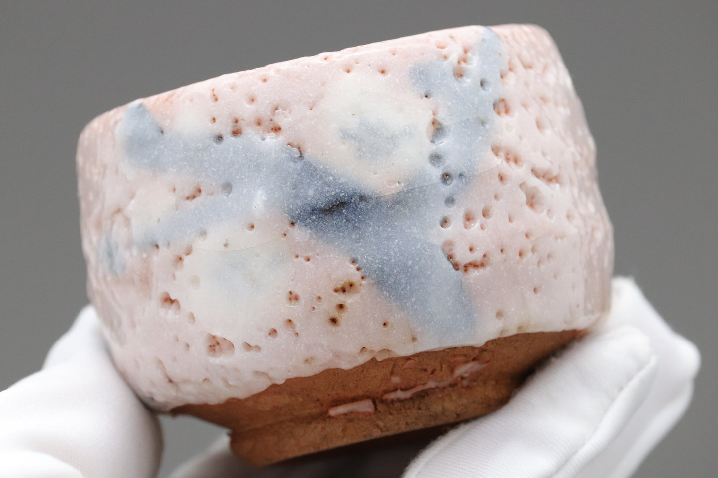 Shino Ware | Sake Cup | Guinomi | Japanese Pottery | Handmade Ceramics | Wabi Sabi Art | Tea Ceremony | Artisan Stoneware | Unique Glaze Cup