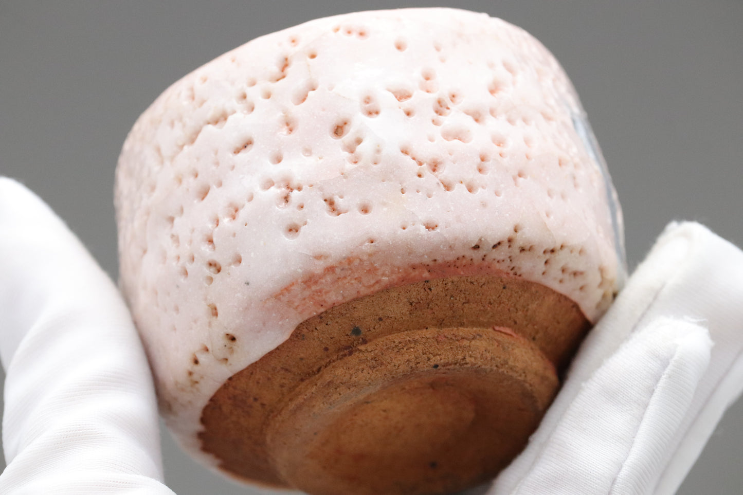 Shino Ware | Sake Cup | Guinomi | Japanese Pottery | Handmade Ceramics | Wabi Sabi Art | Tea Ceremony | Artisan Stoneware | Unique Glaze Cup