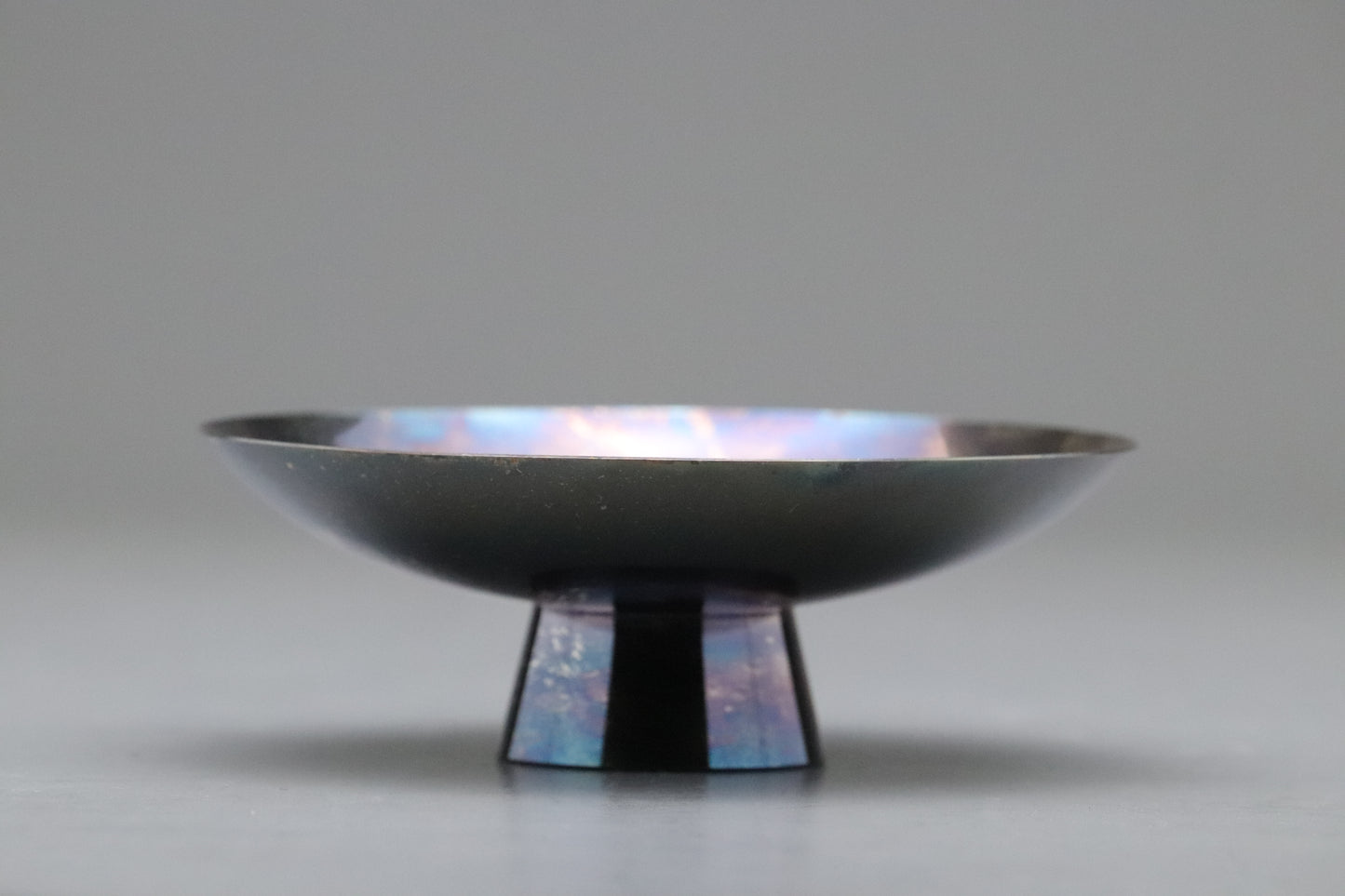 Japanese Sterling Silver | Mitsunori | Hand Engraved | Pine Bamboo Plum | Large Sake Cup | Masterpiece | Silverware | Decorative Plate | Art