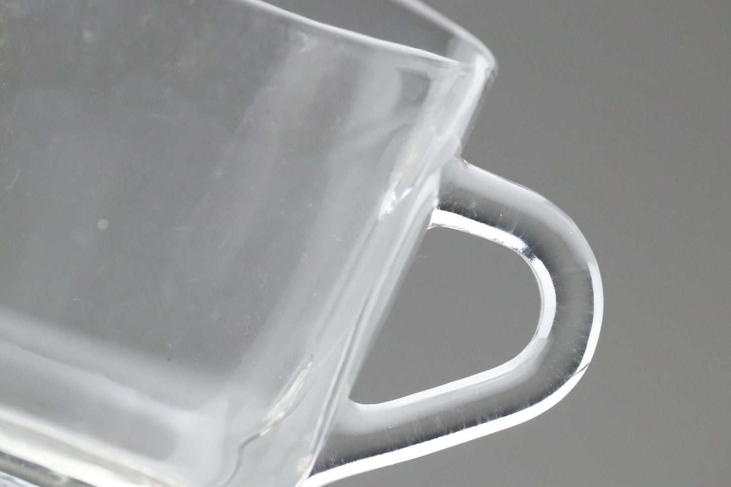 ADELEX | Made in Japan | Clear Glass Cup and Saucer Set of 6 | Japanese Glassware | Espresso Coffee Tea Cups | Minimalist Home Cafe Kitchen