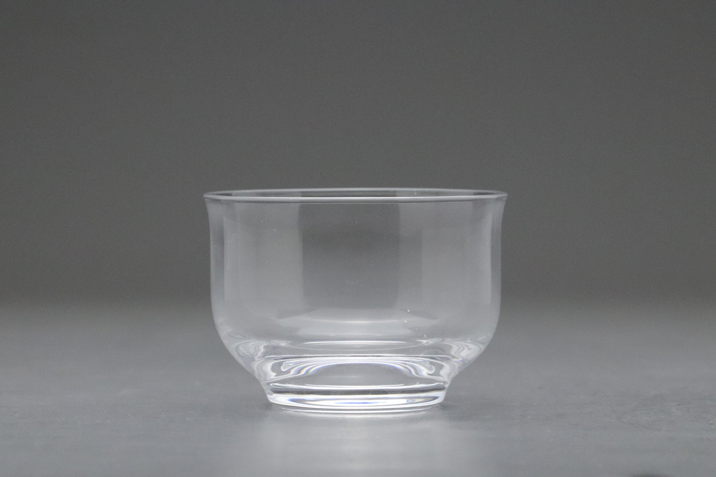 Aderia Palme Chilled Tea Glass Set | Ishizuka Glass Japan | Minimalist Bowl | Vintage Tea Cup | Summer Tableware | Clear Glass Stackable 5