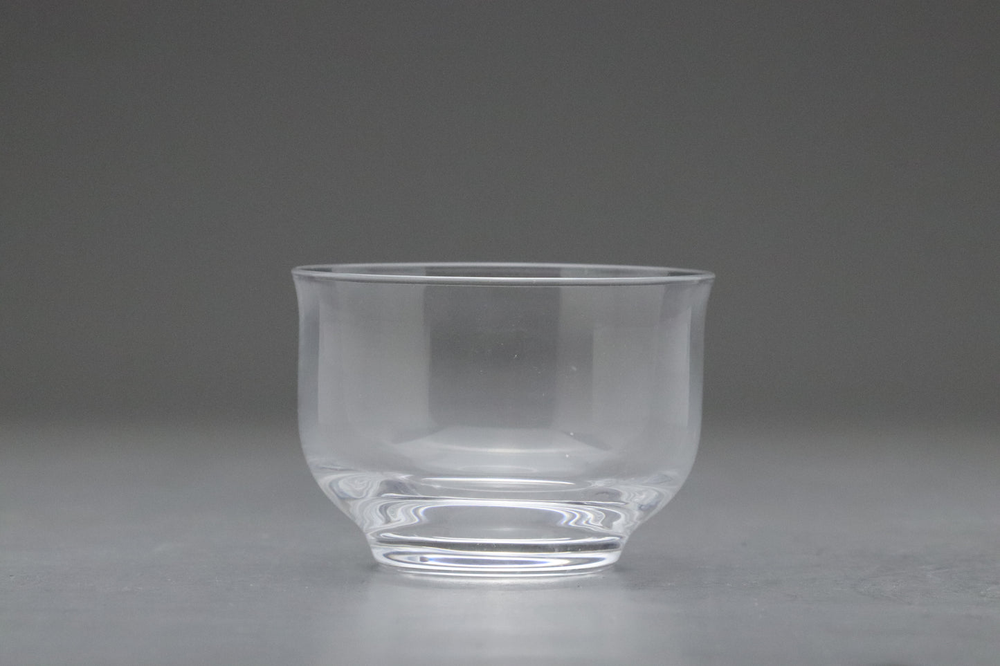 Aderia Palme Chilled Tea Glass Set | Ishizuka Glass Japan | Minimalist Bowl | Vintage Tea Cup | Summer Tableware | Clear Glass Stackable 5