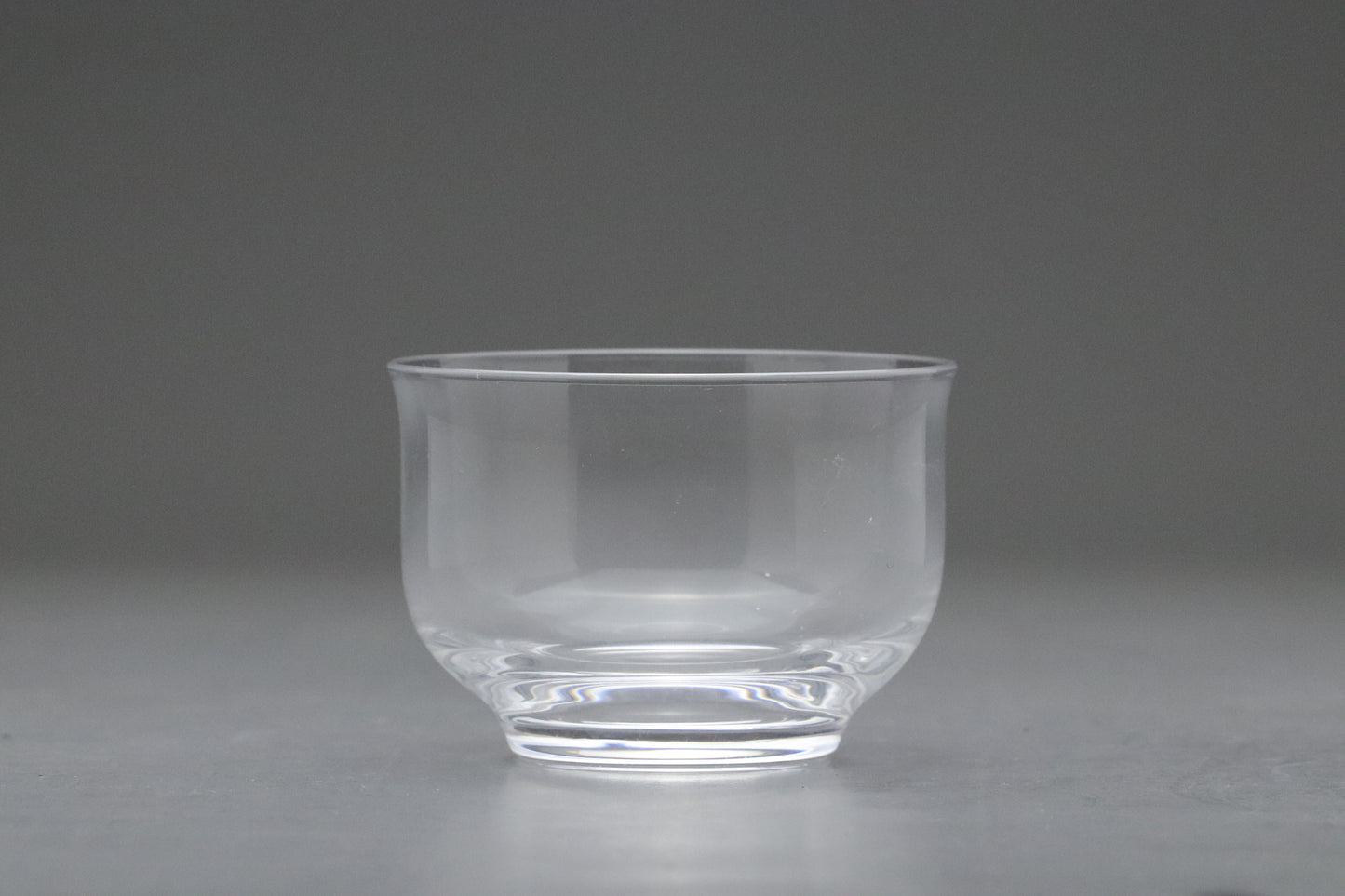 Aderia Palme Chilled Tea Glass Set | Ishizuka Glass Japan | Minimalist Bowl | Vintage Tea Cup | Summer Tableware | Clear Glass Stackable 5
