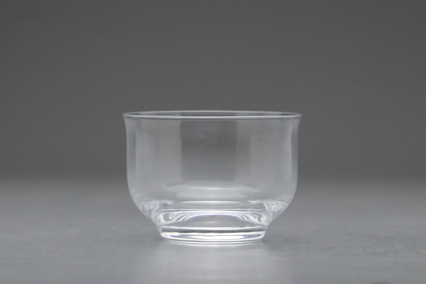 Aderia Palme Chilled Tea Glass Set | Ishizuka Glass Japan | Minimalist Bowl | Vintage Tea Cup | Summer Tableware | Clear Glass Stackable 5