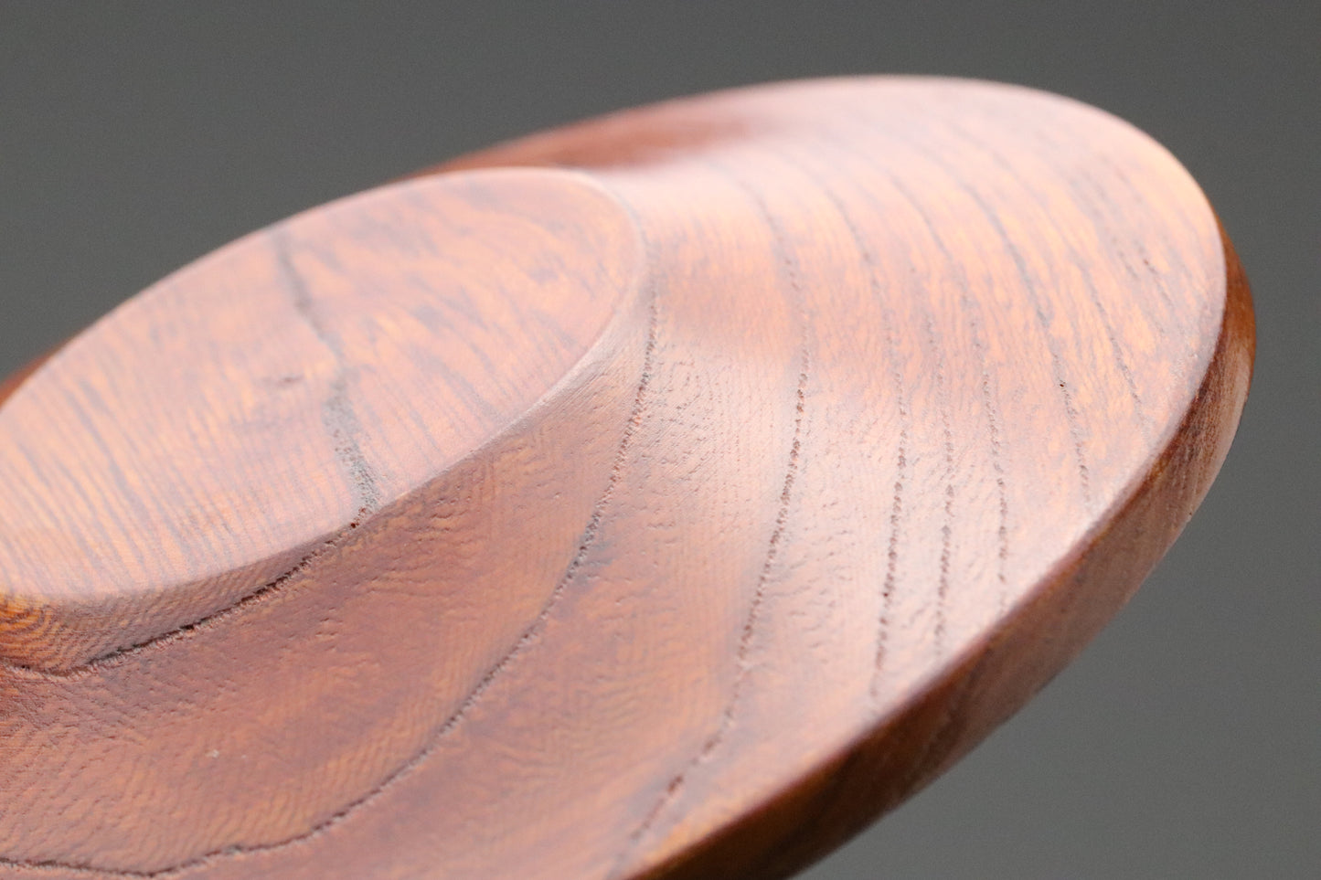 Japanese Wood Coasters | Set of 5 | Tea Saucers | Zelkova | Handcrafted | Natural Grain | Wabi Sabi | Zen Decor | Traditional | Rustic Style