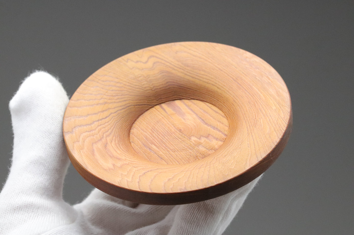 Japanese Wood Tea Coaster | Set of 4 | Handcrafted Wooden Saucer | Wabi Sabi Zen Decor | Natural Grain | Minimalist Kitchenware | Rustic Art