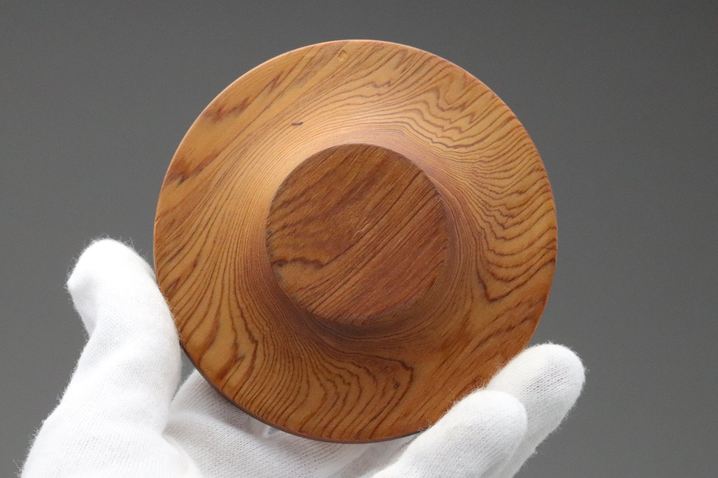 Japanese Wood Tea Coaster | Set of 4 | Handcrafted Wooden Saucer | Wabi Sabi Zen Decor | Natural Grain | Minimalist Kitchenware | Rustic Art