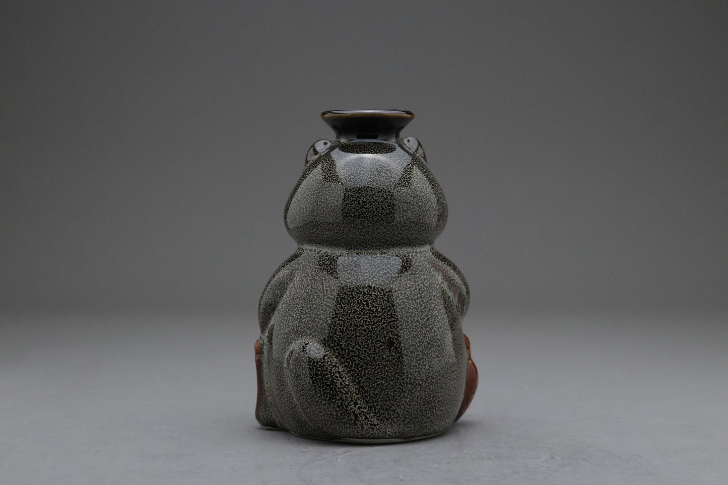 Japanese Seto Ware | Tanuki Sake Bottle | Lucky Raccoon Dog | Tokkuri Decanter | Ceramic Pottery | Handmade | Japan Folklore | Barware Decor
