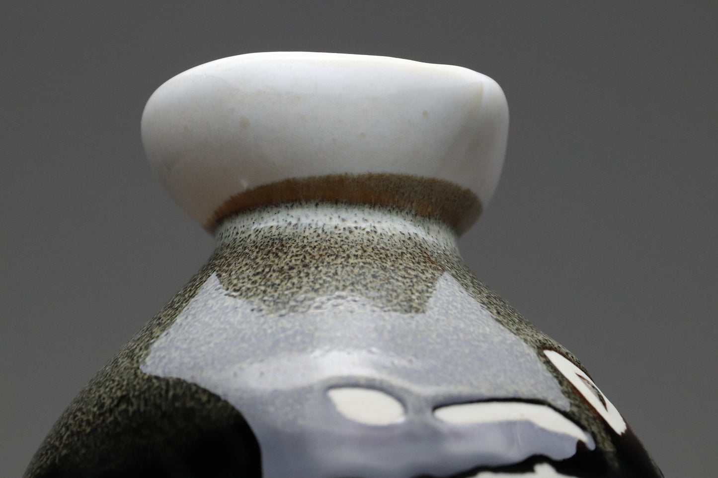 Vintage Japanese Sake Bottle | Tokkuri | Black Glaze | Calligraphy | Utaizake | Wabi Sabi | Studio Pottery | Sake Server | Unique Tableware