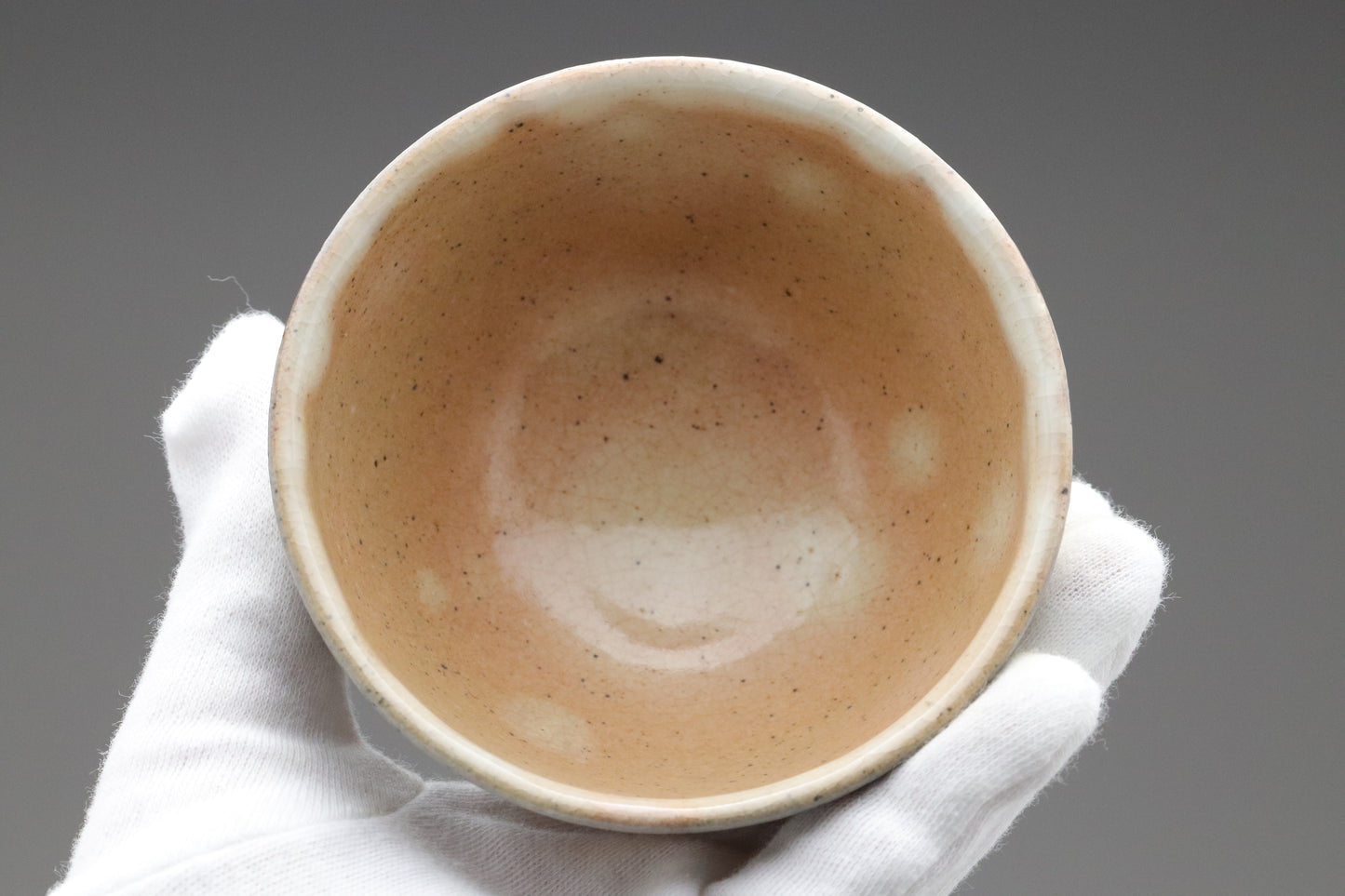 Japanese Pottery Bowls Set of 3 | Matcha Bowls Small | Vintage Wabi Sabi High Footed  | Striped Ceramics | Tea Ceremony Cups | Earthy Brown