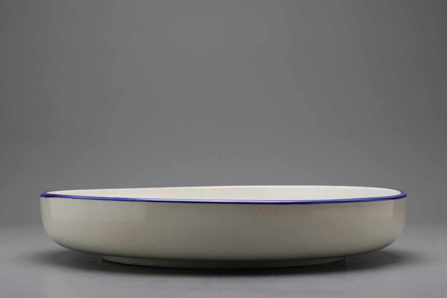 Japanese Blue and White Plate | Large Deep Charger | Imperial Ox Cart Ornament | Pine Bamboo Plum Peony | Traditional Porcelain Display Ware