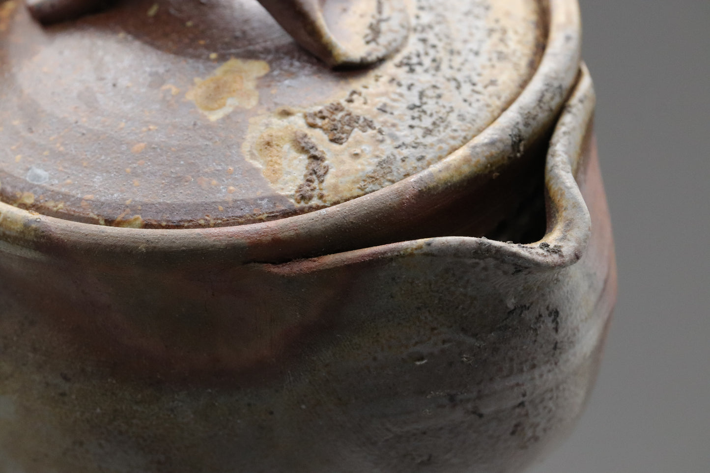 Bizen Yaki Teapot with Strainer | Japanese Pottery Hohin | Kyusu for Loose Leaf Tea | Clay Ware Shiboridashi | Wabi Sabi Teaware Japanese Teas