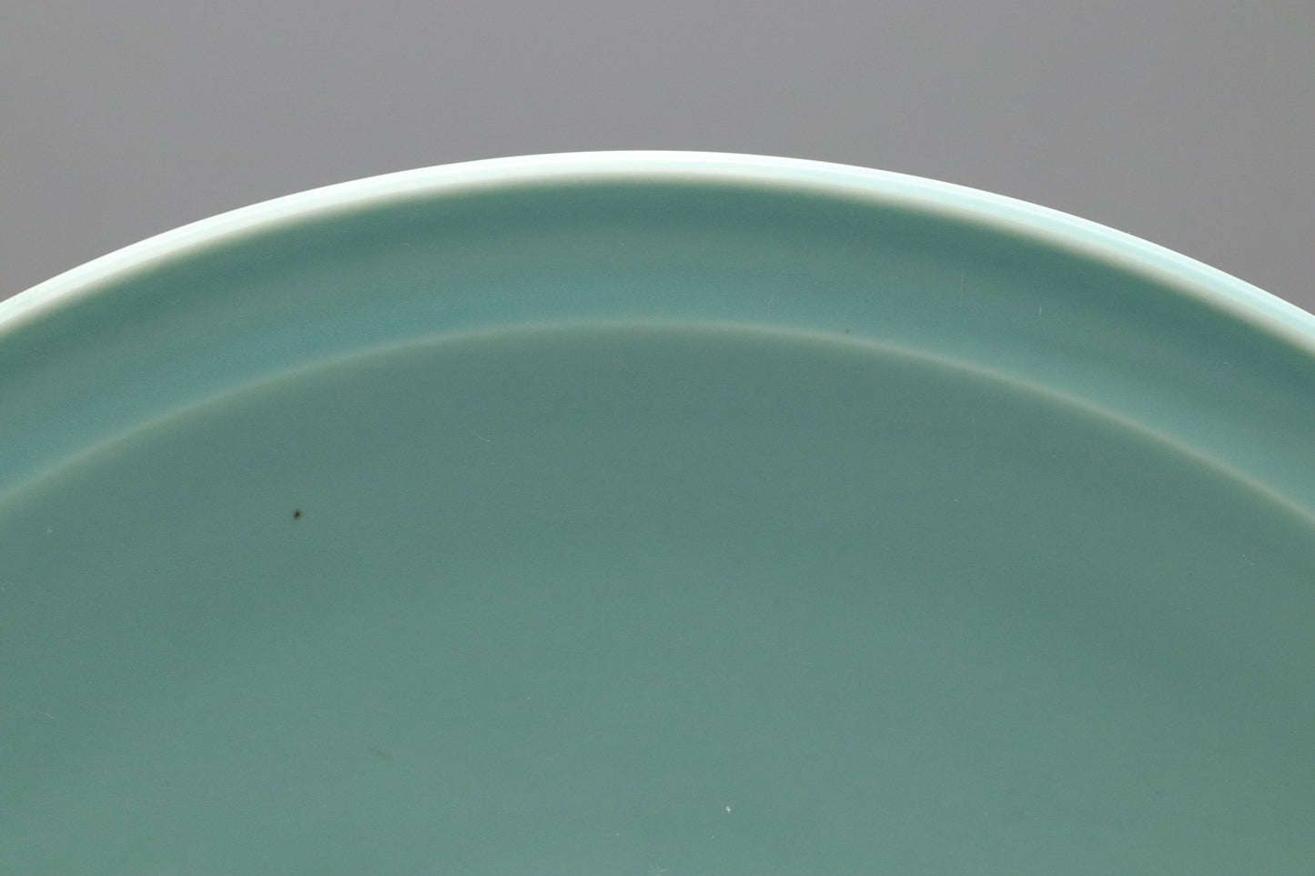 Celadon Serving Platter | Large Round Dinner Plate | Japanese Porcelain Tableware | Mint Green Charger | Minimalist Pottery | Handmade Dish