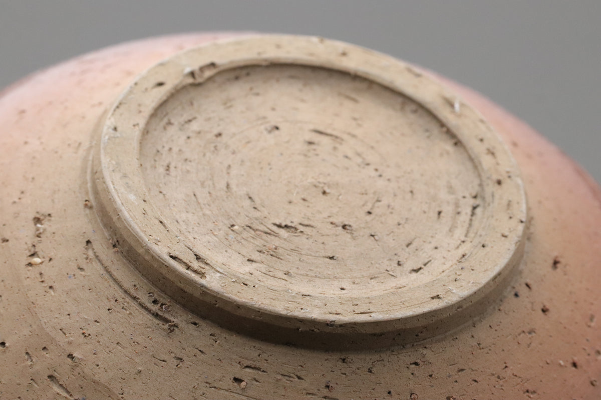 Bizen Ware Kensui by Toho Kimura | Japanese Tea Ceremony Bowl | Matcha Slop Bowl | Vintage Wabi Sabi Pottery | Handcrafted Clay Art Japanese